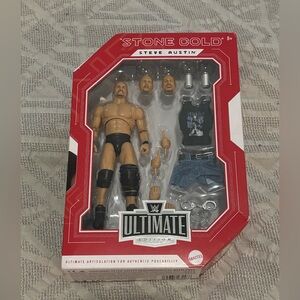 Stone Cold Steve Austin WWE Ultimate Edition WWE vs WCW Action Figure Brand New